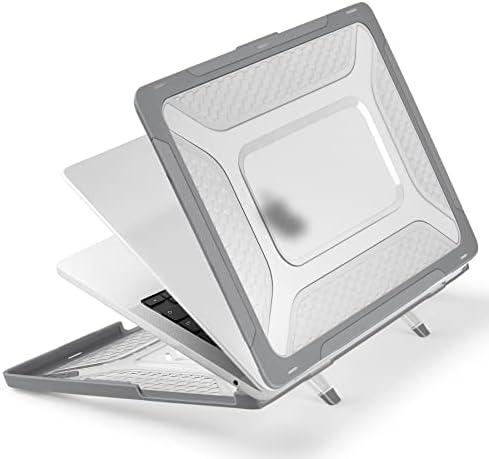Batianda Extreme Heavy Duty Case for MacBook Air 13.6" 2026-2022, Grey