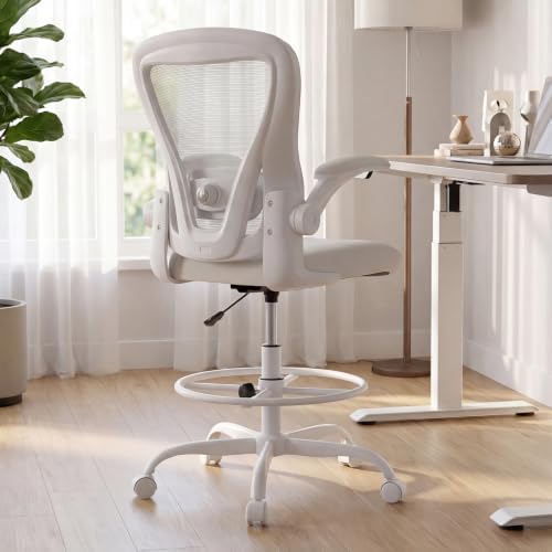 Ergonomic Drafting Chair, Tall Office Chair for Standing Desk