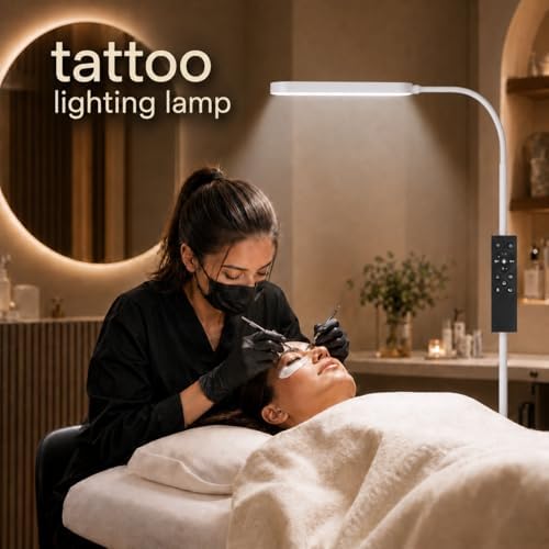 Wio-Mio Floor Lamp, 15W/1000LM Bright LED Floor Lamp with Stepless Dimming