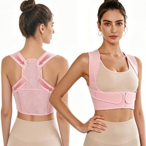 Posture Corrector for Women Under Clothes, Upper Back Brace