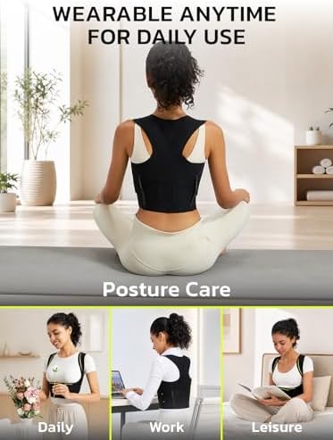 AOFIT Posture Corrector for Women, Adjustable Lightweight for Hunchback