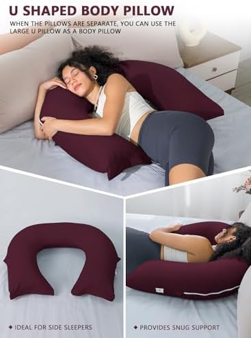 INSEN Reading Pillow, Back Pillow for Sitting in Bed and Couch, Gaming Pillow for Adults, Sit Up Support for Bed
