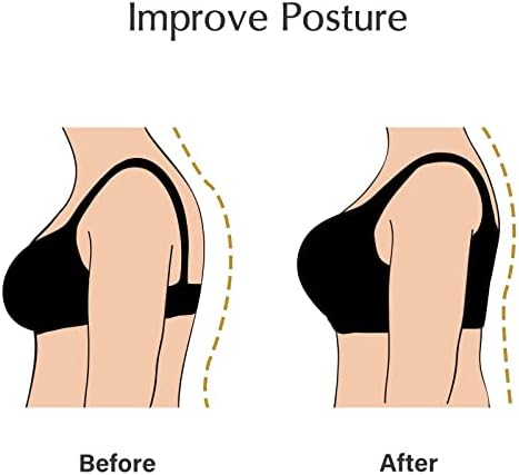 DELIMIRA Women's Front Closure Posture Support Bras