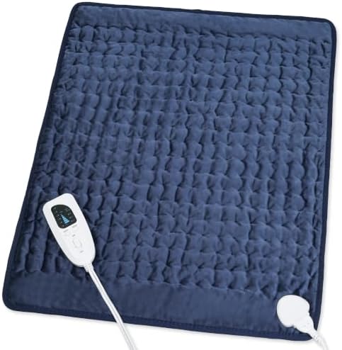 Heating Pad,Electric Heating Pads,Heating Pad for Back,DarkBlue,24x20 Inch