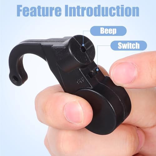 FRCOLOR Sitting Posture Reminder with Sleep Alarm for Drivers and Students Portable 2.75X1.96X0.59In Alert Device for Long-Distance Driving and Study