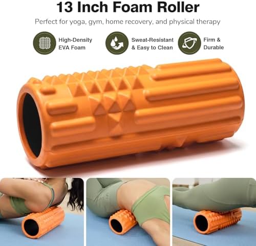 5 in 1 Foam Roller Set for Muscle Recovery & Deep Tissue Massage