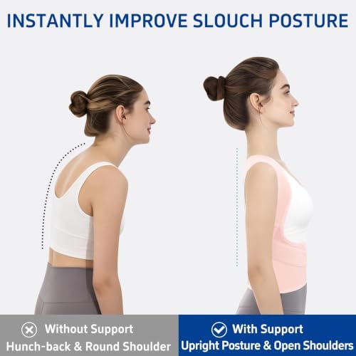 Posture Corrector for Women and Men Upper Back Brace Straightener Scoliosis