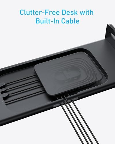 Anker USB-C Hub, 10-in-1 Aluminum Monitor Stand with 85W Max Charging