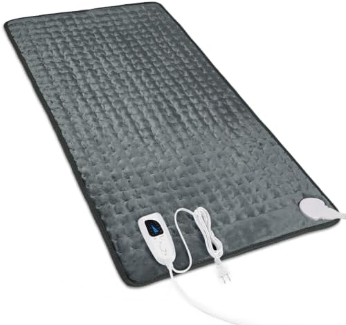 Heating Pad,Electric Heating Pads,Heating Pad for Back,DimGray,33x17 Inch