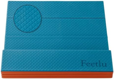Foldable Yoga Mat, 72" x 24", 6/8/10/12mm