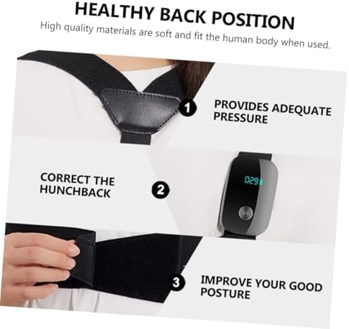 MAGICLULU Electronic Posture Reminder Hunchback Corrector with USB Charging