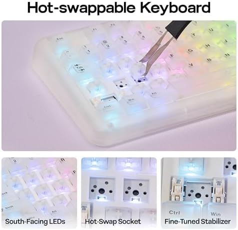 KiiBoom Phantom98 Lite 96% Wireless Mechanical Gaming Keyboard, VIA Custom
