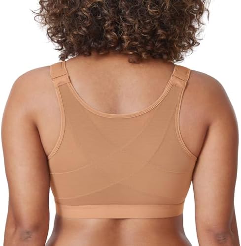 DELIMIRA Women's Front Closure Posture Support Bras