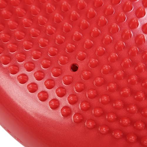 Inflatable Balance Disc Cushion for Yoga, Stability Training & Core Exercise, NonSlip Massage Pad for Home Gym, Office Chair Posture Support, Kids Sensory Play