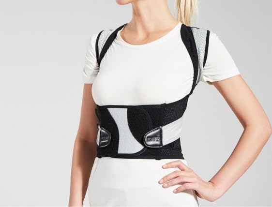 Invisible correction belt invisible anti-hunchback posture spine corrector (D,XX-Large)