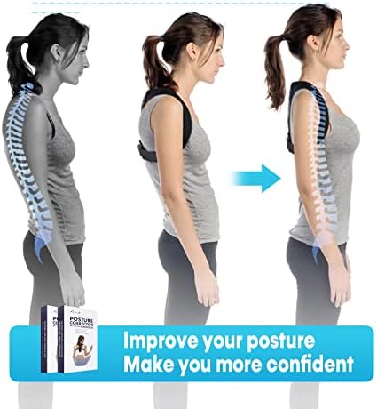 Posture Corrector for Women and Men NEW 2026 Adjustable Upper Back Brace