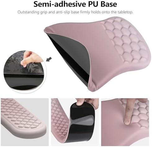 Ergonomic Mouse Pad Wrist Support, 2 in 1 Keyboard Wrist Rest Set