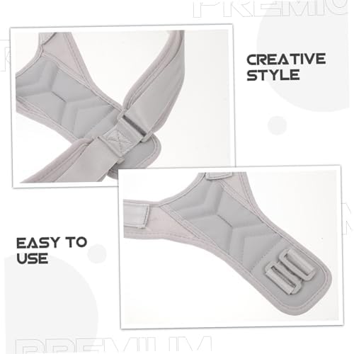 Cabilock Adjustable Back Posture Corrector for Men and Women with Shoulder Stabilization and Breathable Sponge Material, Ergonomic Style Suitable for Office and Home Use, Discreet