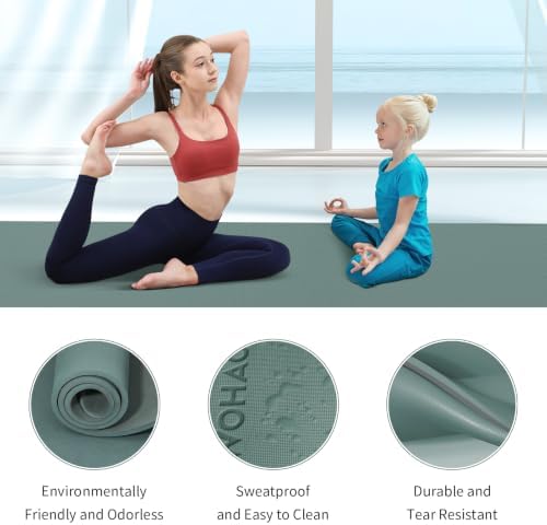 8mm Thick Yoga Mat Non Slip for Women Men