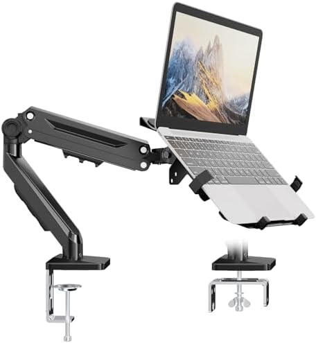 PUTORSEN Laptop Arm Desk Mount Fits Max 18" Notebook and 40" Screen