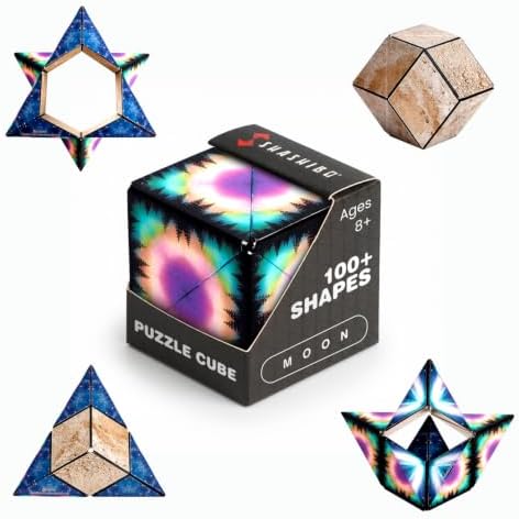 Shashibo DODECA Magnetic Puzzle Cube, Stress Relief Fidget Toy