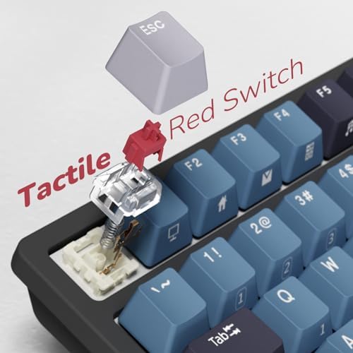 RK ROYAL KLUDGE RK98 Wireless Mechanical Keyboard, 3750mAh, 96% Layout