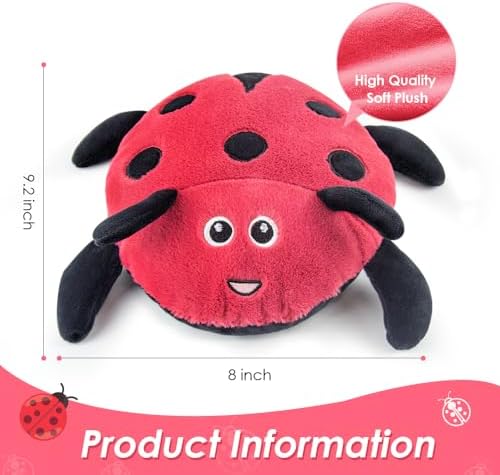 Microwavable Heat Pad for Neck and Shoulders, Warm Compress Wrap, Red