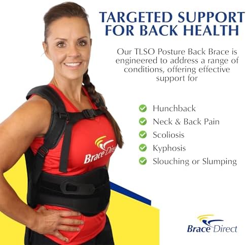 Brace Direct Medical TLSO Back Brace - Orthopedic Posture Corrector
