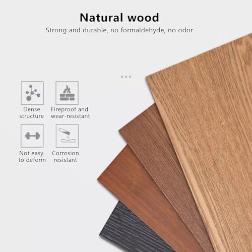 Wood Foldable Desk Extender Tray,Large Size Clamp-on Keyboard Tray,Table Mount Shelf Armrest Support for Home Office Dorm Floating Table(100x20cm(39x8inch), Wood A)