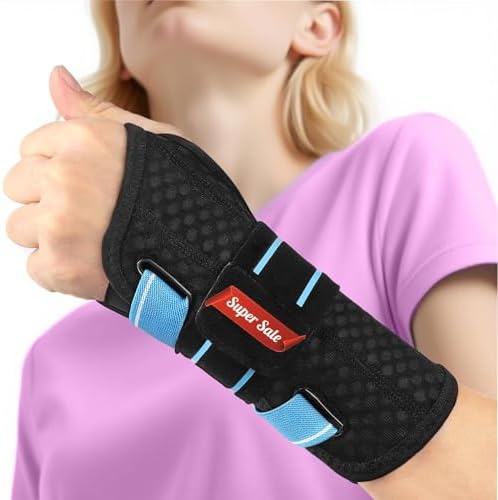FENGJIDA Carpal Tunnel Wrist Brace for Night Sleep,Work,Typing Support
