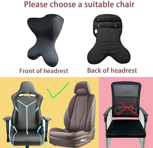 Car Neck Pillow for Driving Car Headrest Pillow Soft Memory Foam