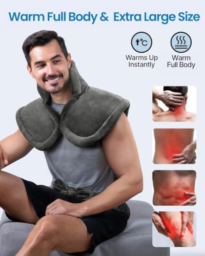 RENPHO Extra Large Heating Pad for Back, FSA Eligible HSA, 24 x 37-inches