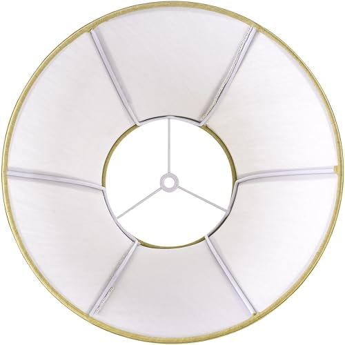 GO&SO Bell Lamp Shades Gold Medium 6" Top x 13" Bottom x 9.8" High