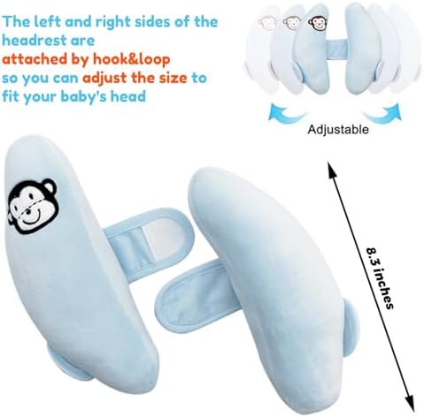 Baby Head Neck Support Pillow,Baby Travel Pillow Cushion for Car Seat
