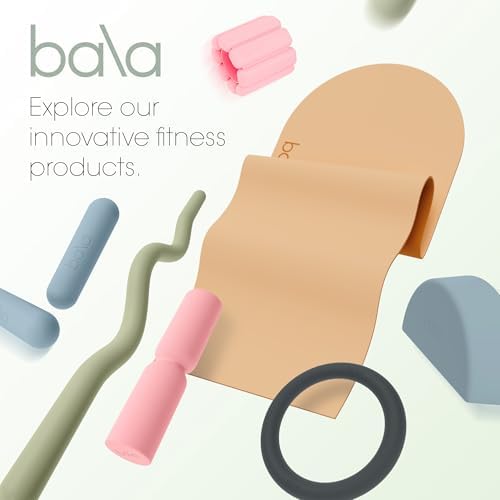 Bala Yoga Mat for Home Gym, Non-Slip Exercise Mat for Home Yoga