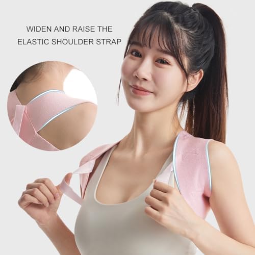 Back Brace Posture Corrector for Women - Kyphosis Relief, Spine Support Brace, Upper Back & Shoulder Alignment, Comfortable & Breathable, Easy to Use