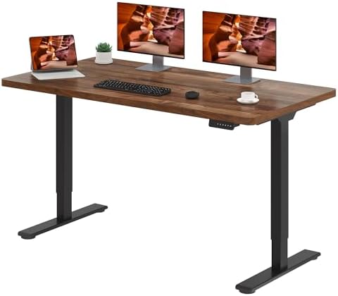 63''x28''Dual Motor Adjustable Large Standing Desk for Home Office