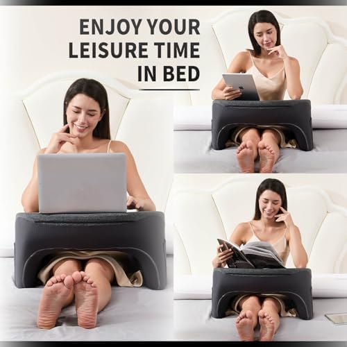 cooloo8 Reading Pillow with Armrests – Extra Large Lap Desk Pillow
