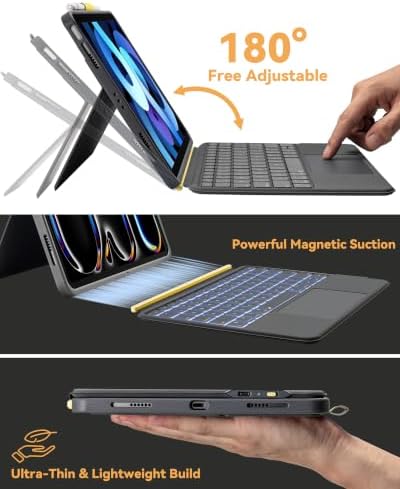 iPad Pro 11 (4th/3rd/2nd/1st Gen) & Air 11 inch 5/4th Keyboard Case