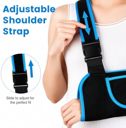 mosago Kids Arm Sling, Lightweight Breathable Mesh Shoulder Immobilizer
