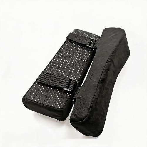 Chair Armrest Pads 2 Pack, High‑Density Sponge, Office Chair Arm Covers for Gaming Chair