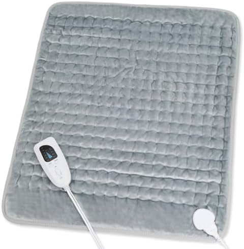 Heating Pad,Electric Heating Pads,Heating Pad for Back,Gray,24x20 Inch