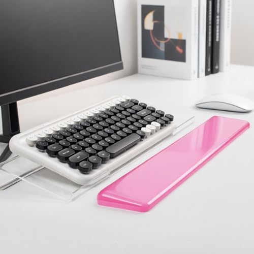 Keyboard Wrist Rest,Gel Wrist Rest for Keyboard-Pink Wrist Rest