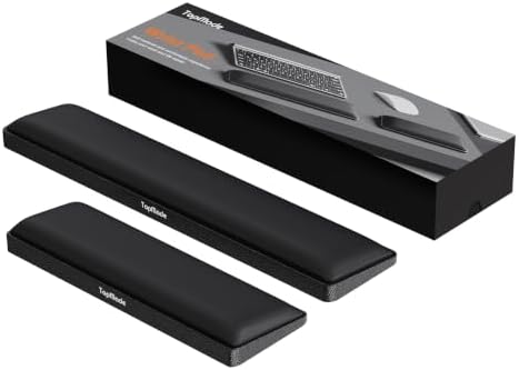 Cooling Gel Wrist Rest Set, Compact Keyboard & Mouse Wrist Support Pad