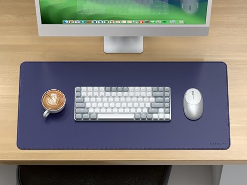 Satechi Vegan Leather Desk Mat, Scratch & Water Resistant, Future Dusk