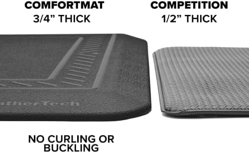 WeatherTech ComfortMat | 24" x 36" Anti-Fatigue Mat, 3/4" Thick, Slip Resistant, Easy to Clean, Bordered Pattern (Cocoa)