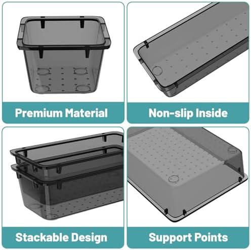 Drawer Organizer Set, Drawer Organization and Storage Containers, 32 PCS