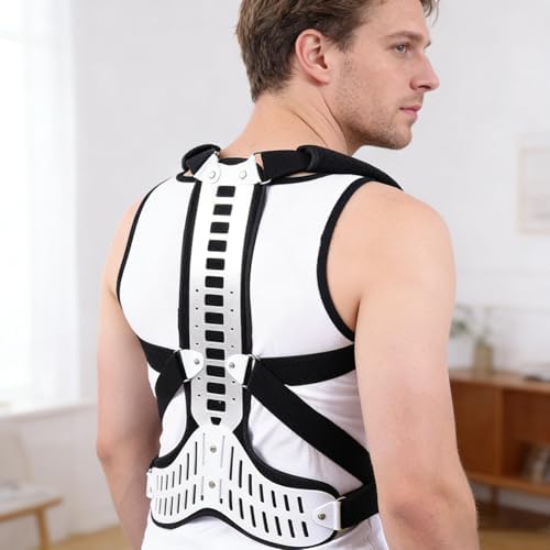 Posture Corrector Back Support for Adults, Prevent Slouching, Kyphosis, Hunched Back Brace with Spine Support, Adjustable, Breathable
