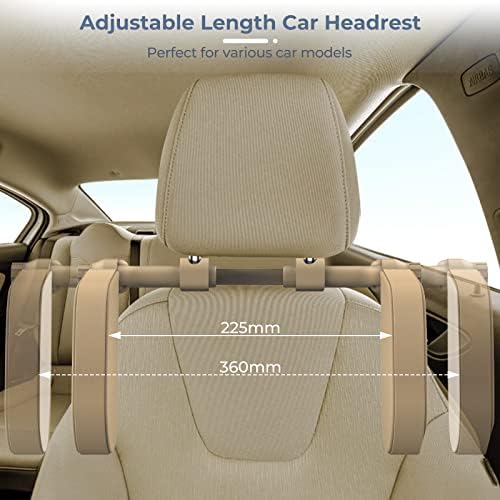 Adjustable Car Headrest Pillow, Road Pal Car Headrest