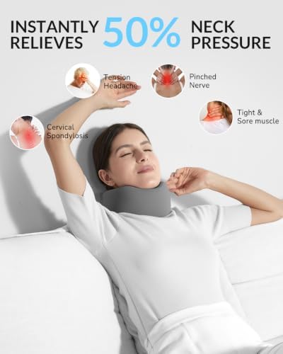 Neck Brace for Neck Pain & Support - Comfortable Cervical Collar